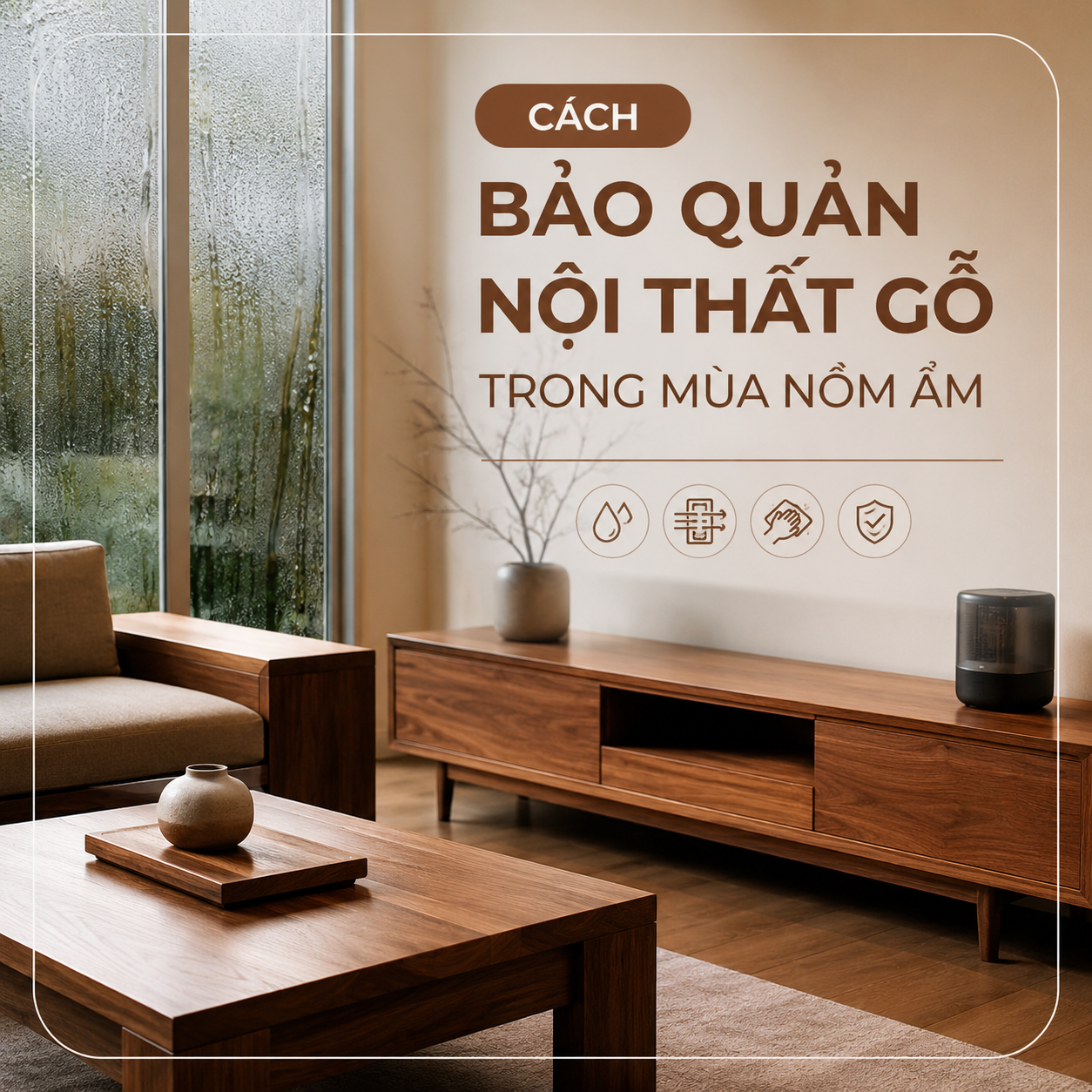 Cách Bảo Quản Nội Thất Gỗ Trong Mùa Nồm Ẩm | Nội Thất Đại Phát